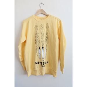 AJR Brothers The Maybe Man Tour 2024 Sweatshirt Band Shirt Double Sided Sz Small